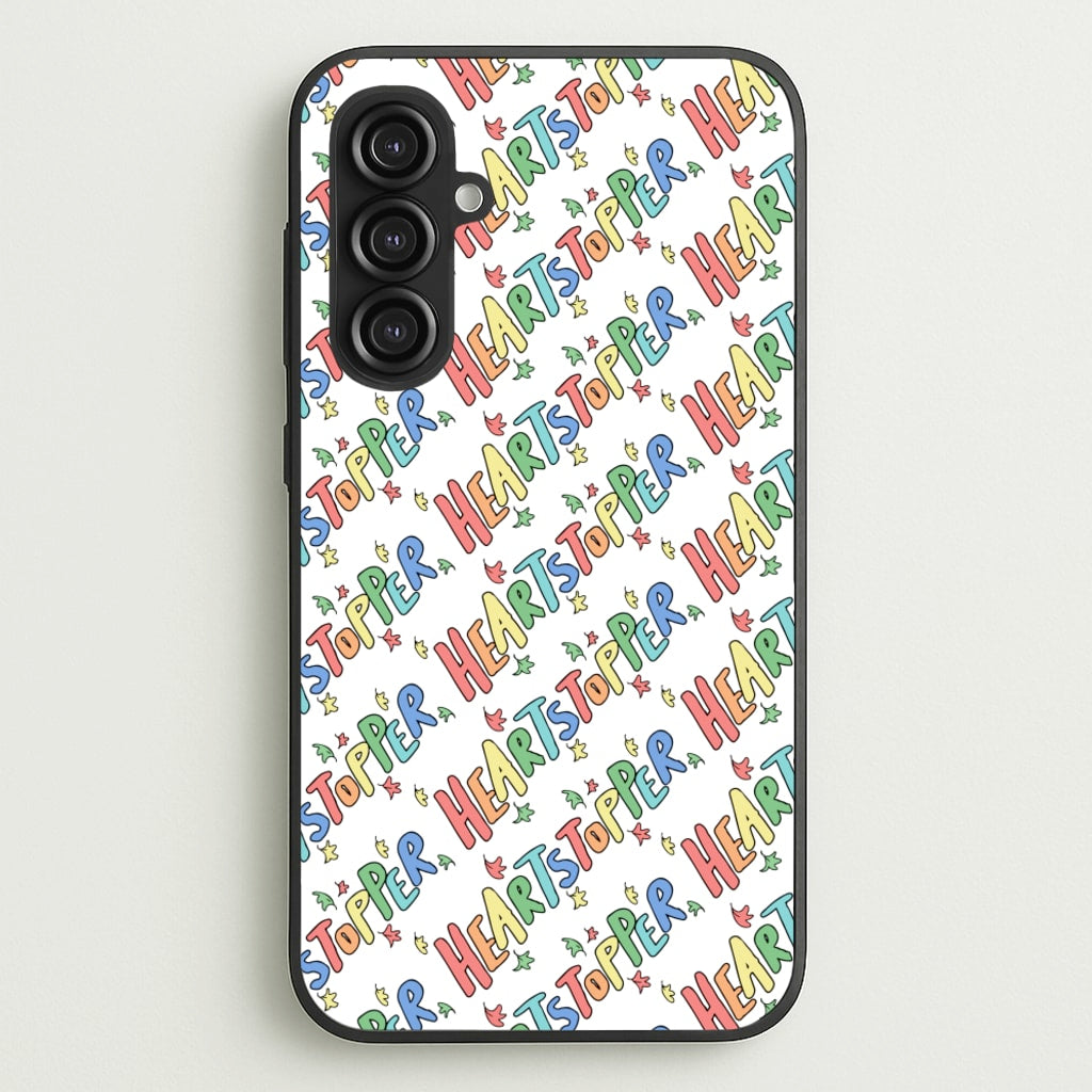 Heart Pattern - Heartstopper Phone Case for Galaxy S23FE
