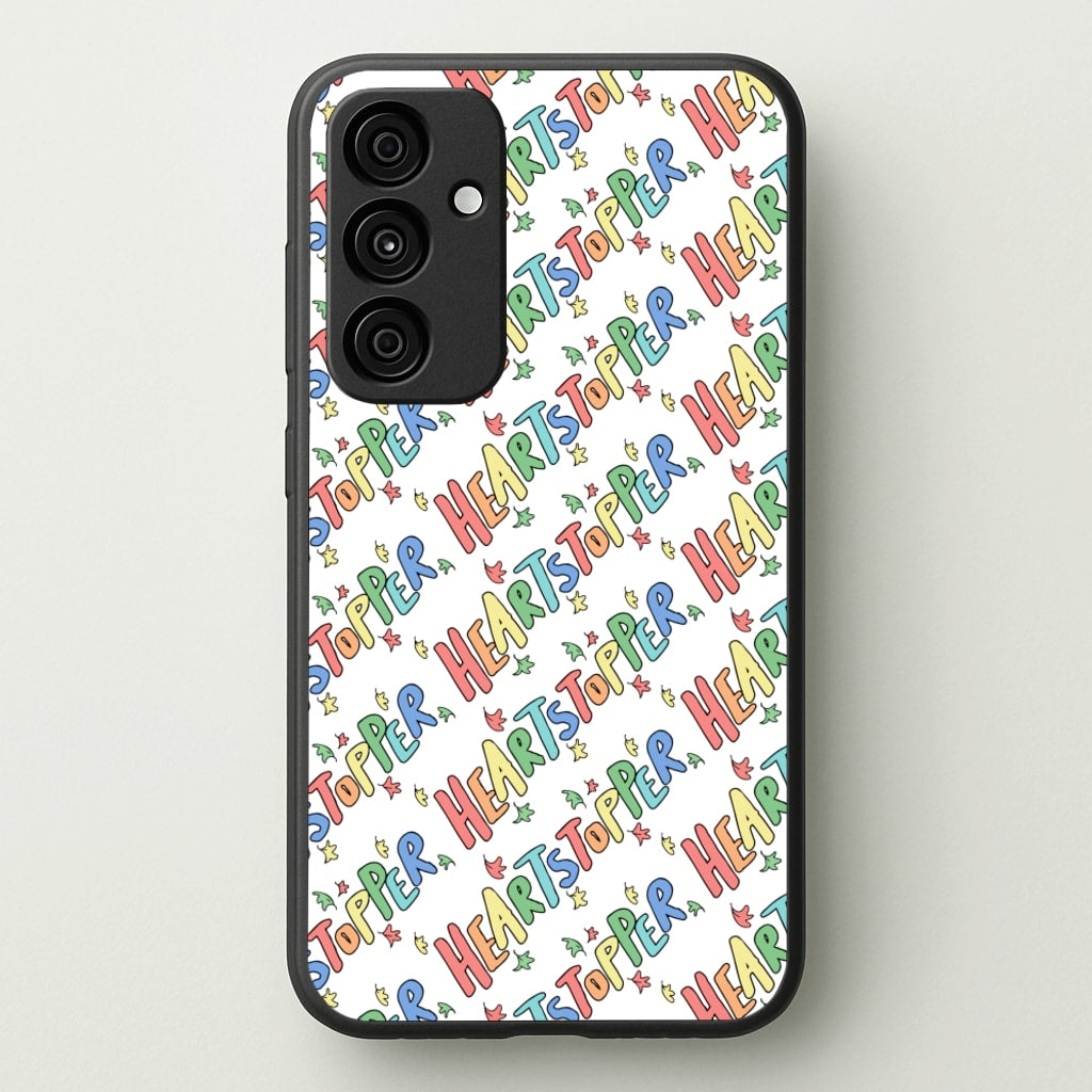 Heart Pattern - Heartstopper Phone Case for Galaxy A35