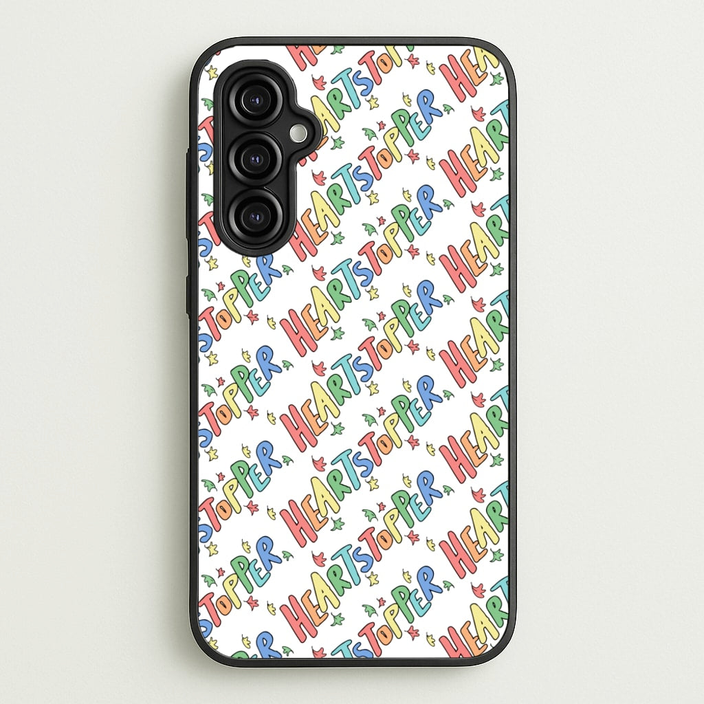 Heart Pattern - Heartstopper Phone Case for Galaxy A14