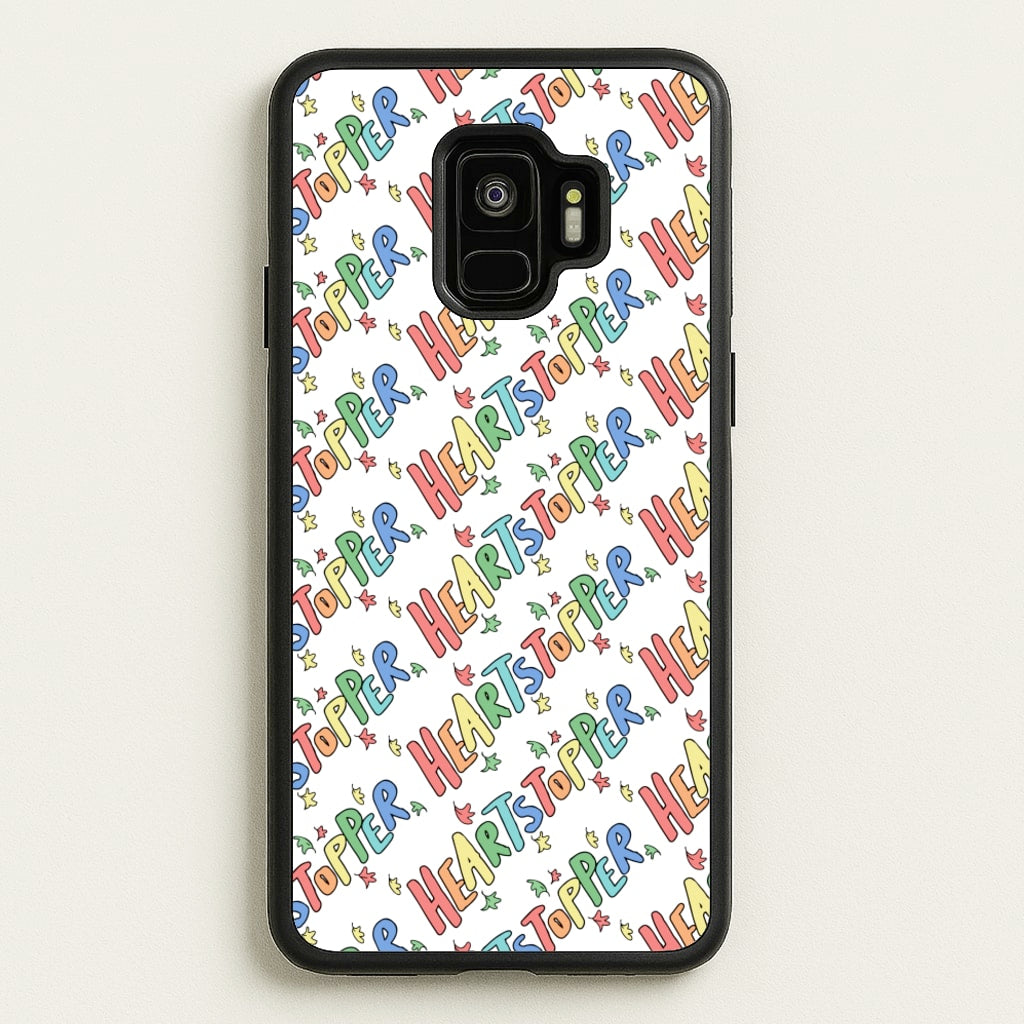 Heart Pattern - Heartstopper Phone Case for Galaxy S9