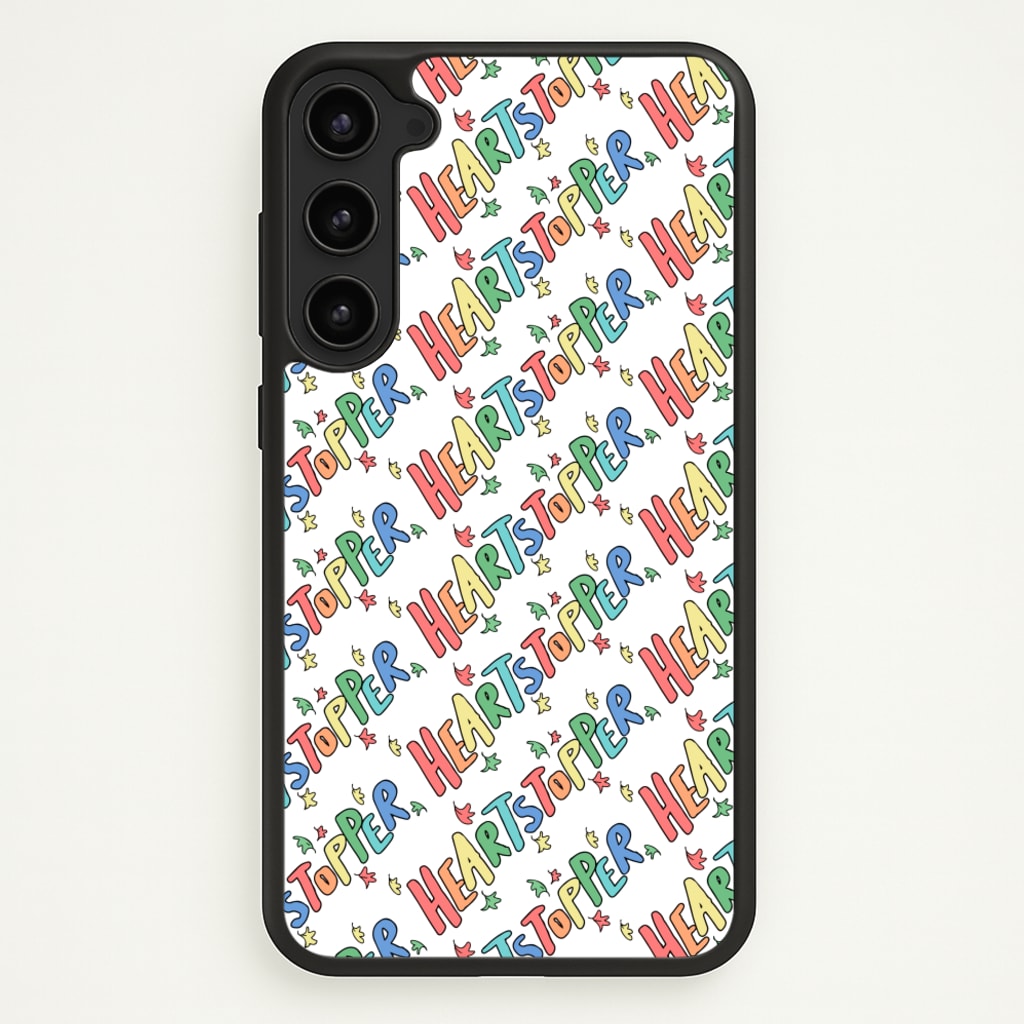 Heart Pattern - Heartstopper Phone Case for Galaxy S23