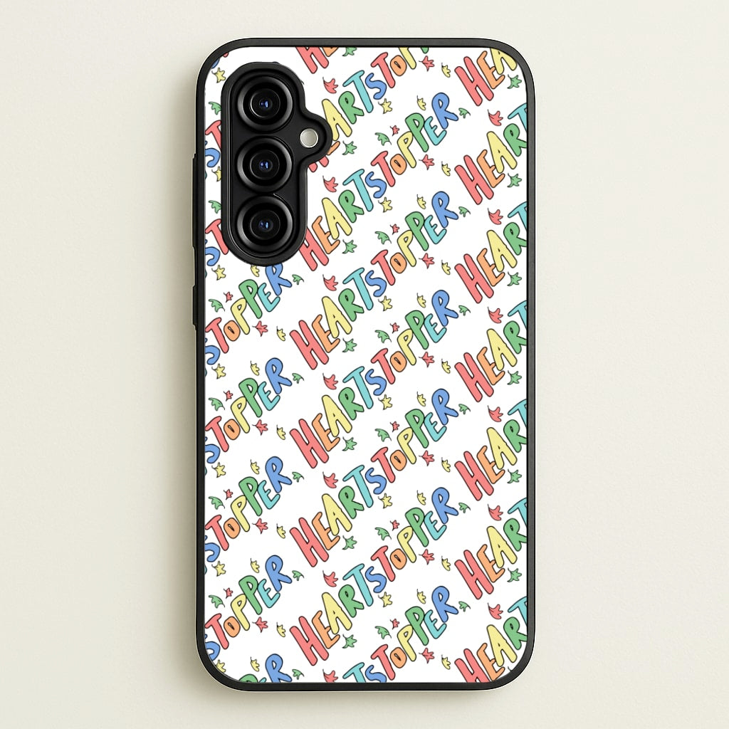 Heart Pattern - Heartstopper Phone Case for Galaxy A54
