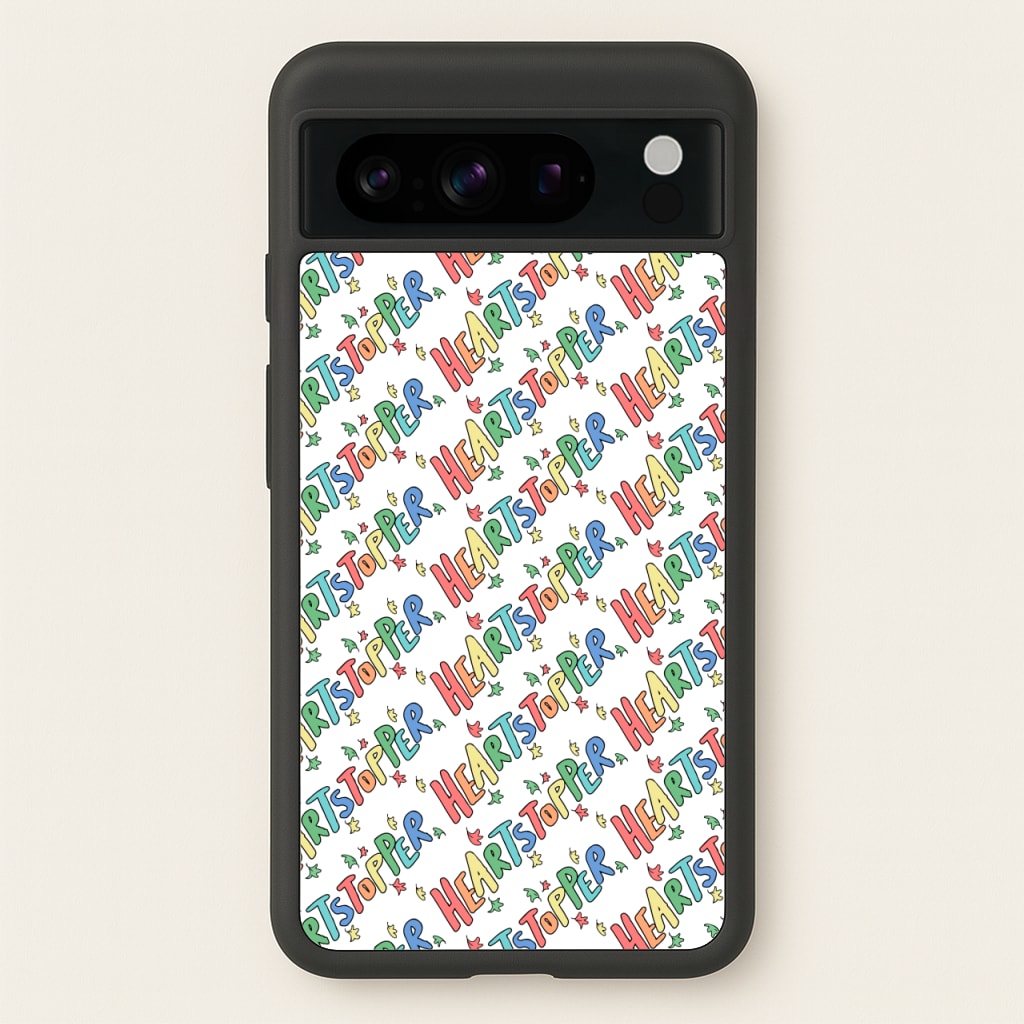 Heart Pattern - Heartstopper Phone Case for Google Pixel 8 Pro