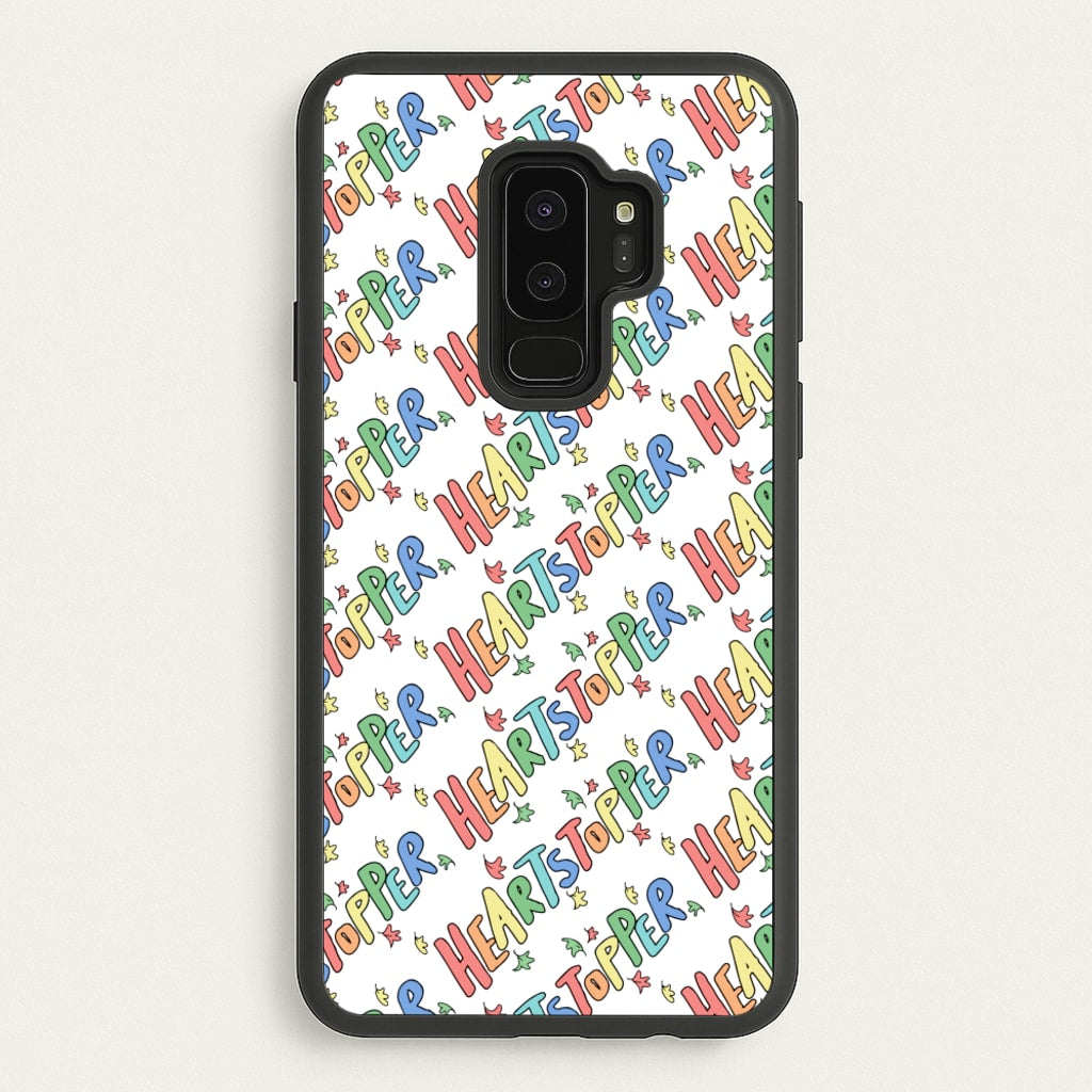 Heart Pattern - Heartstopper Phone Case for Galaxy S9 Plus