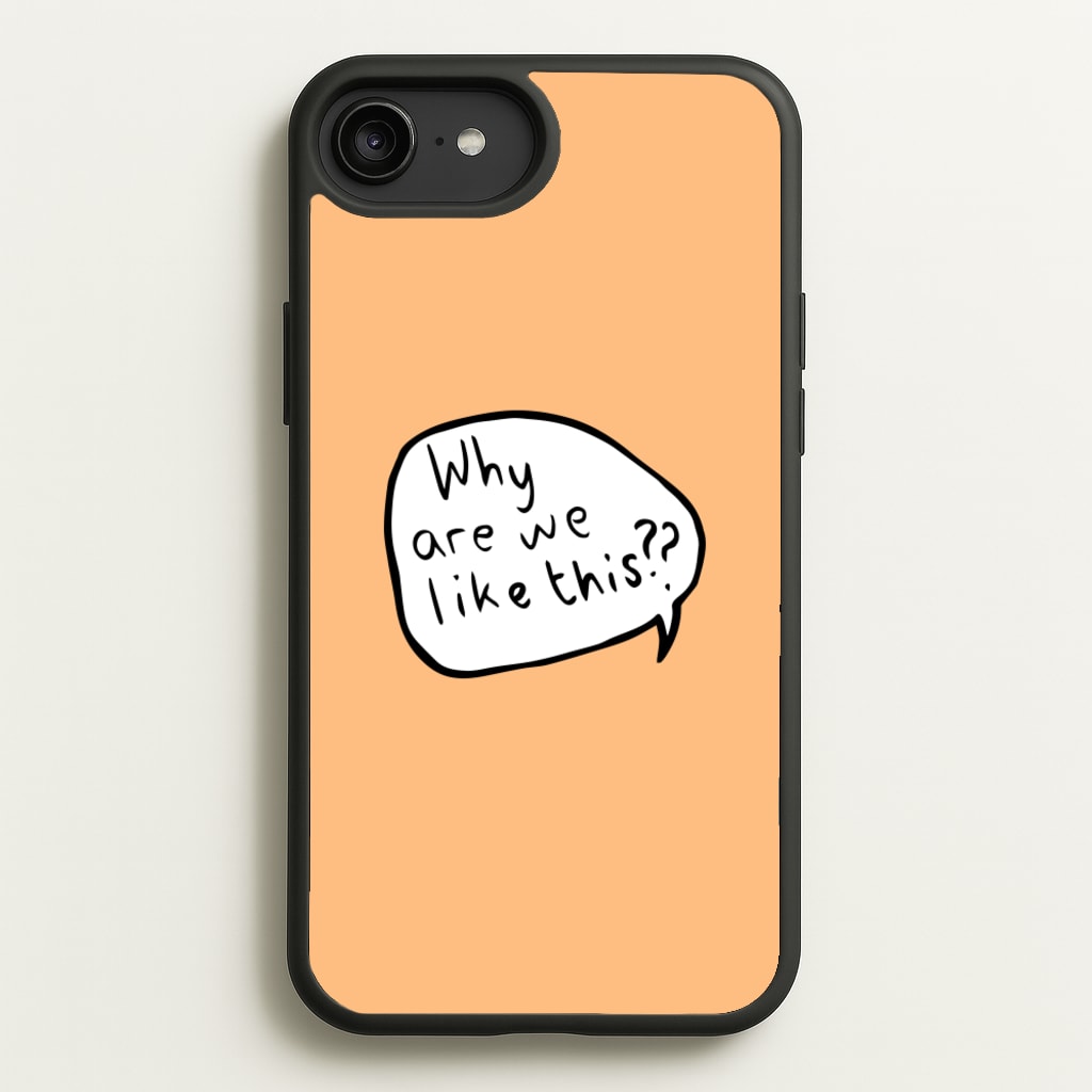 Why Are We Like This - Heart TV - Heartstopper Phone Case for iPhone 6 Plus / 7 Plus / 8 Plus