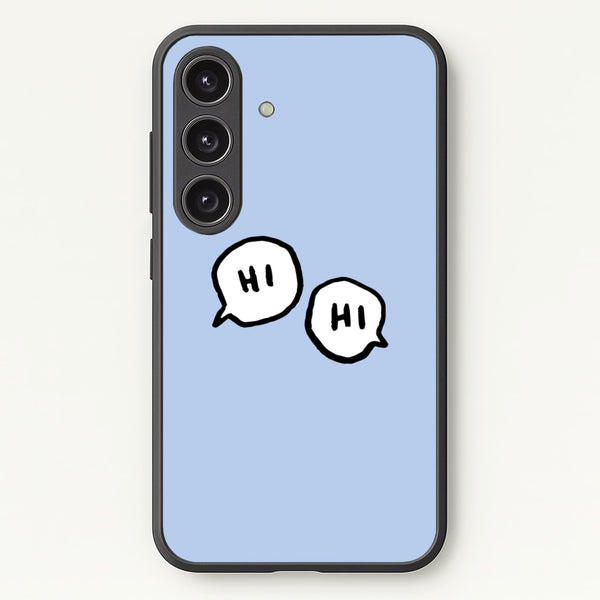 Hi Hi - Heart TV - Heartstopper Phone Case for Galaxy S24