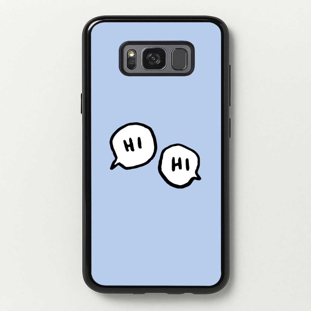 Hi Hi - Heart TV - Heartstopper Phone Case for Galaxy S8