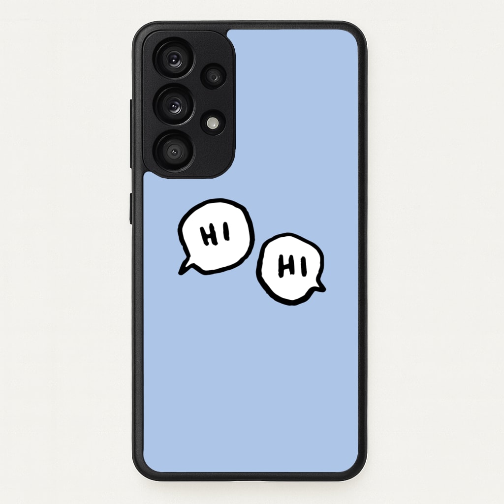 Hi Hi - Heart TV - Heartstopper Phone Case for Galaxy A53