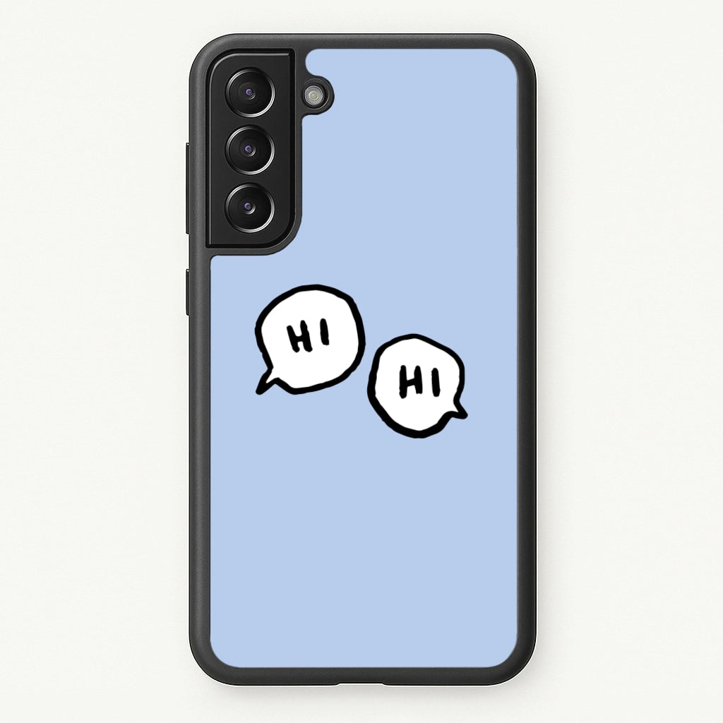 Hi Hi - Heart TV - Heartstopper Phone Case for Galaxy S21FE