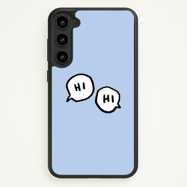 Hi Hi - Heart TV - Heartstopper Phone Case for Galaxy S23