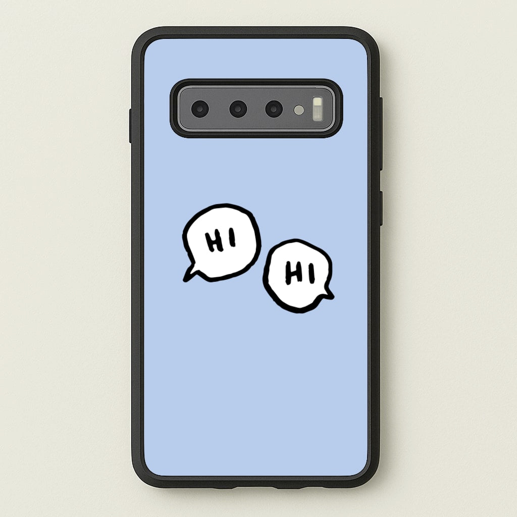 Hi Hi - Heart TV - Heartstopper Phone Case for Galaxy S10 Plus