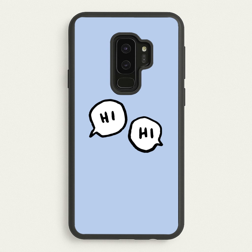 Hi Hi - Heart TV - Heartstopper Phone Case for Galaxy S9 Plus