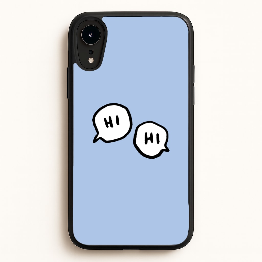 Hi Hi - Heart TV - Heartstopper Phone Case for iPhone XR