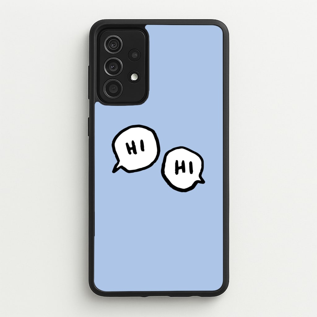 Hi Hi - Heart TV - Heartstopper Phone Case for Galaxy A52 / A52s