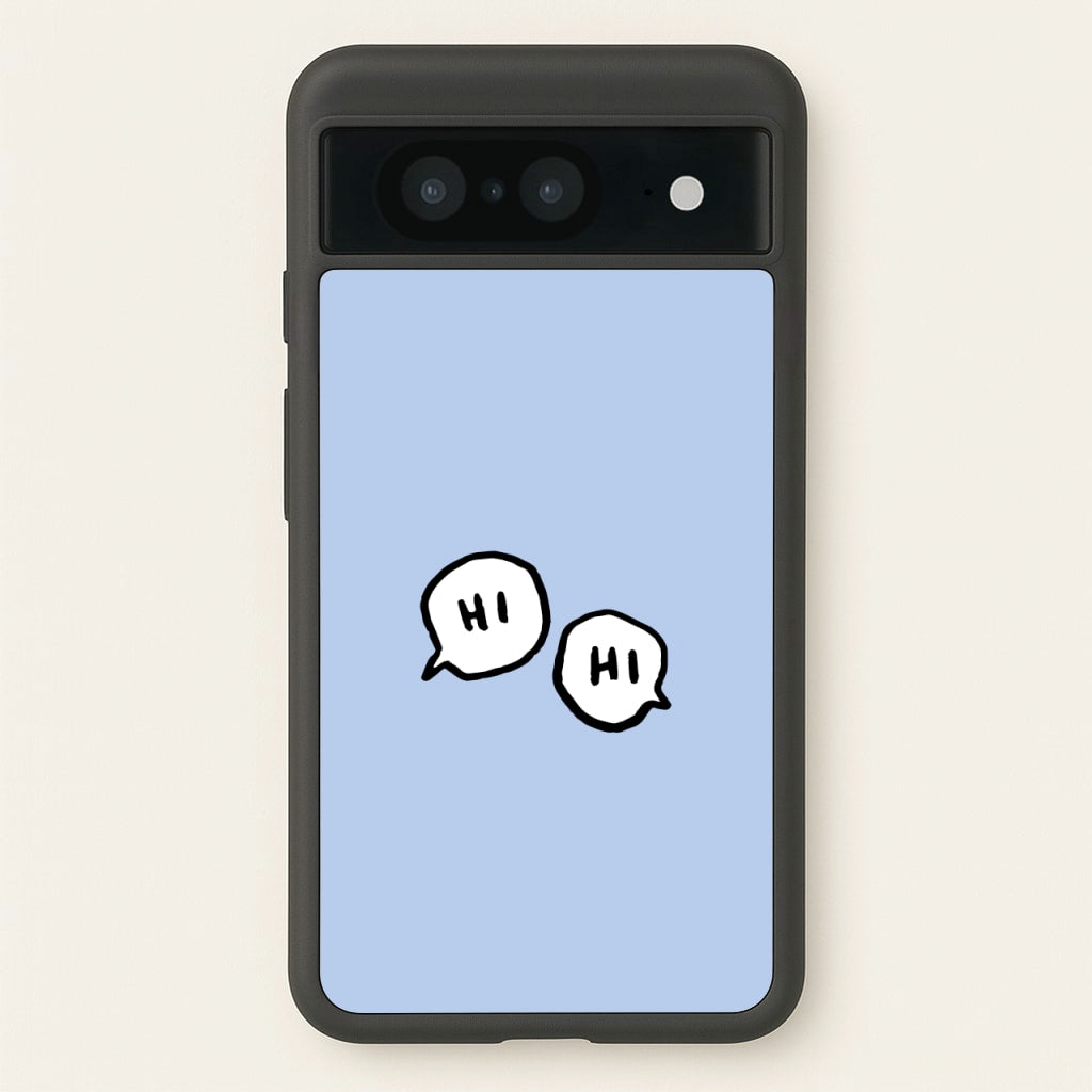 Hi Hi - Heart TV - Heartstopper Phone Case for Google Pixel 8
