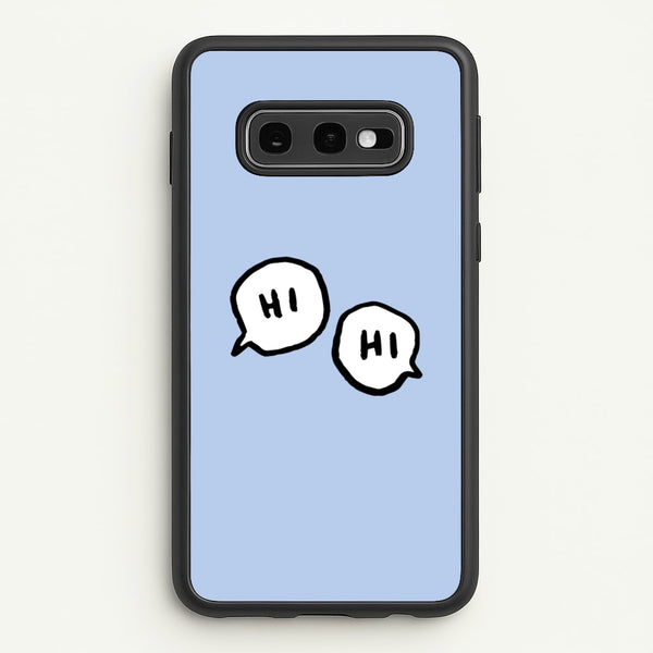 Hi Hi - Heart TV - Heartstopper Phone Case for Galaxy S10e