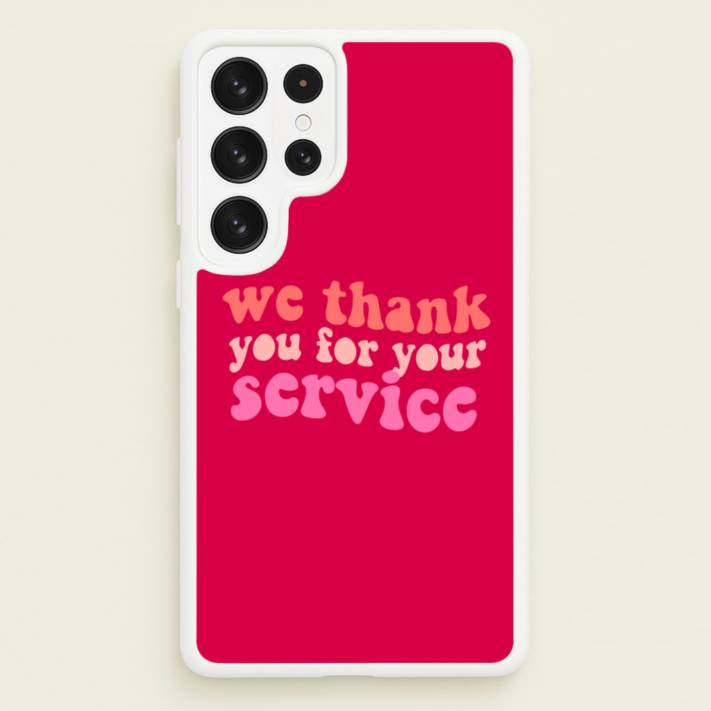 We Thank You For Your Service - Heart TV - Heartstopper Phone Case for Galaxy S23 Ultra