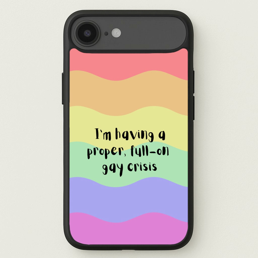 Gay Crisis - Heart TV Phone Case for iPhone 17 Air