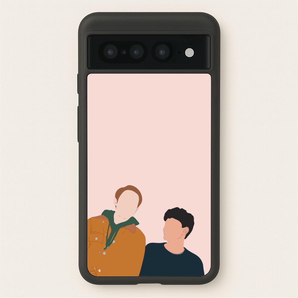 Nick And Charlie - Heart TV - Heartstopper Phone Case for Google Pixel 7 Pro