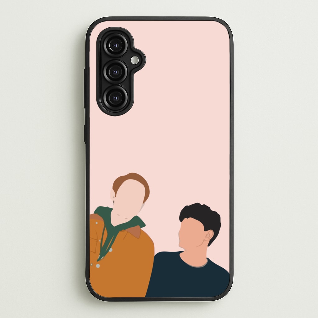 Nick And Charlie - Heart TV - Heartstopper Phone Case for Galaxy A14