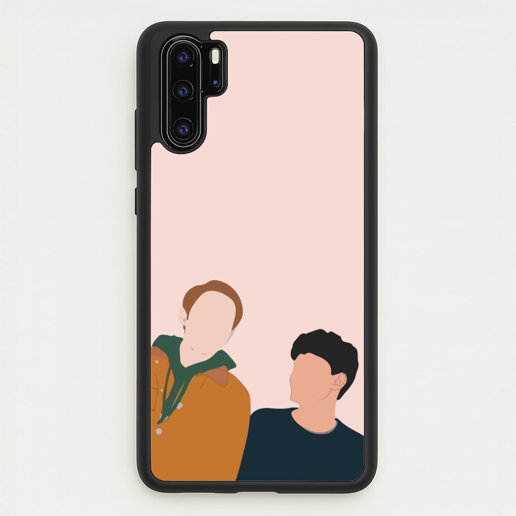 Nick And Charlie - Heart TV - Heartstopper Phone Case for Huawei P30 Pro