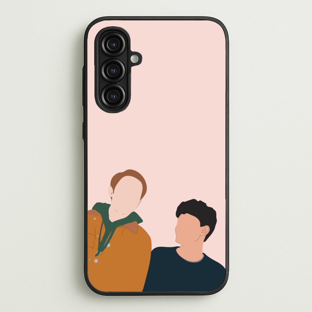 Nick And Charlie - Heart TV - Heartstopper Phone Case for Galaxy A16