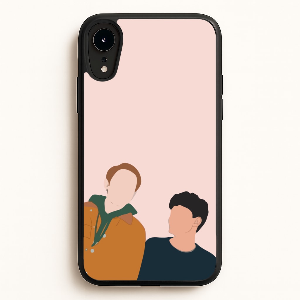 Nick And Charlie - Heart TV - Heartstopper Phone Case for iPhone XR