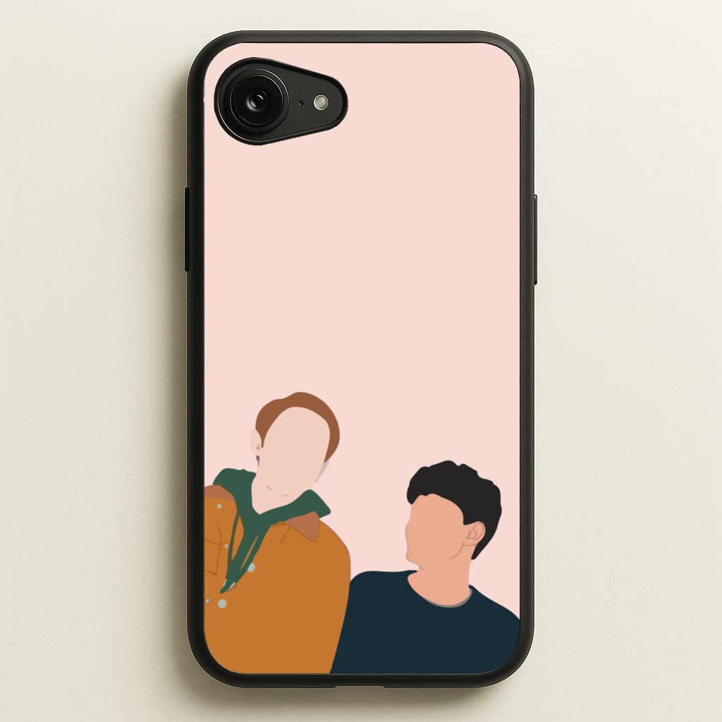 Nick And Charlie - Heart TV - Heartstopper Phone Case for iPhone 16e