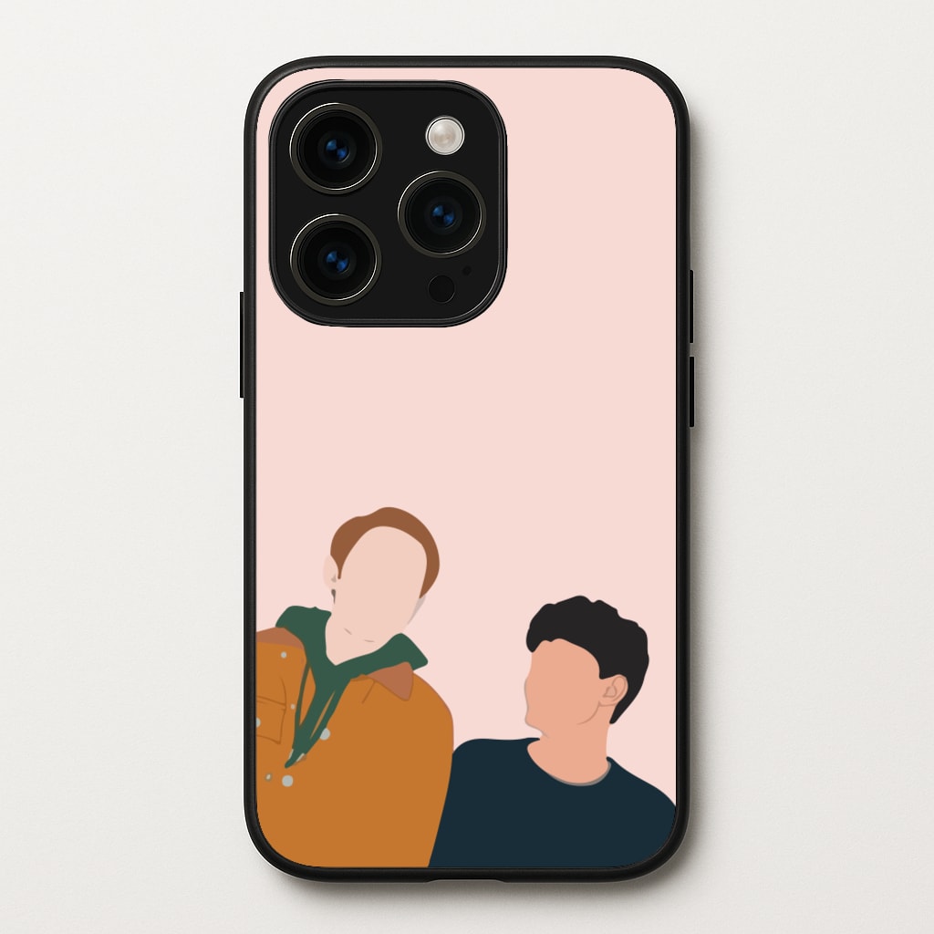 Nick And Charlie - Heart TV - Heartstopper Phone Case for iPhone 14 Pro Max