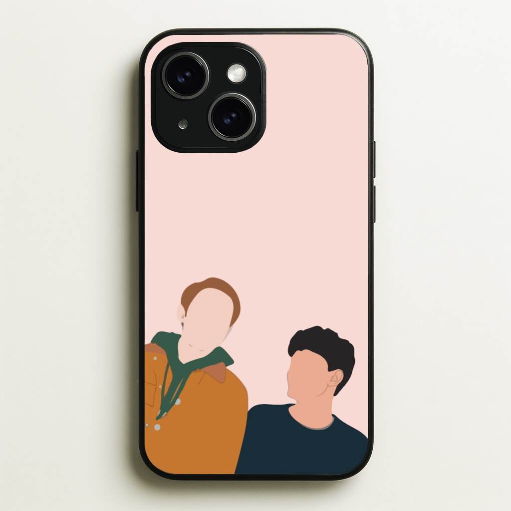 Nick And Charlie - Heart TV - Heartstopper Phone Case for iPhone 14