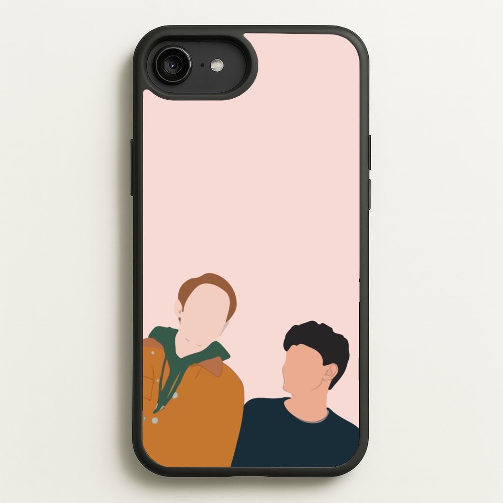 Nick And Charlie - Heart TV - Heartstopper Phone Case for iPhone 6 Plus / 7 Plus / 8 Plus