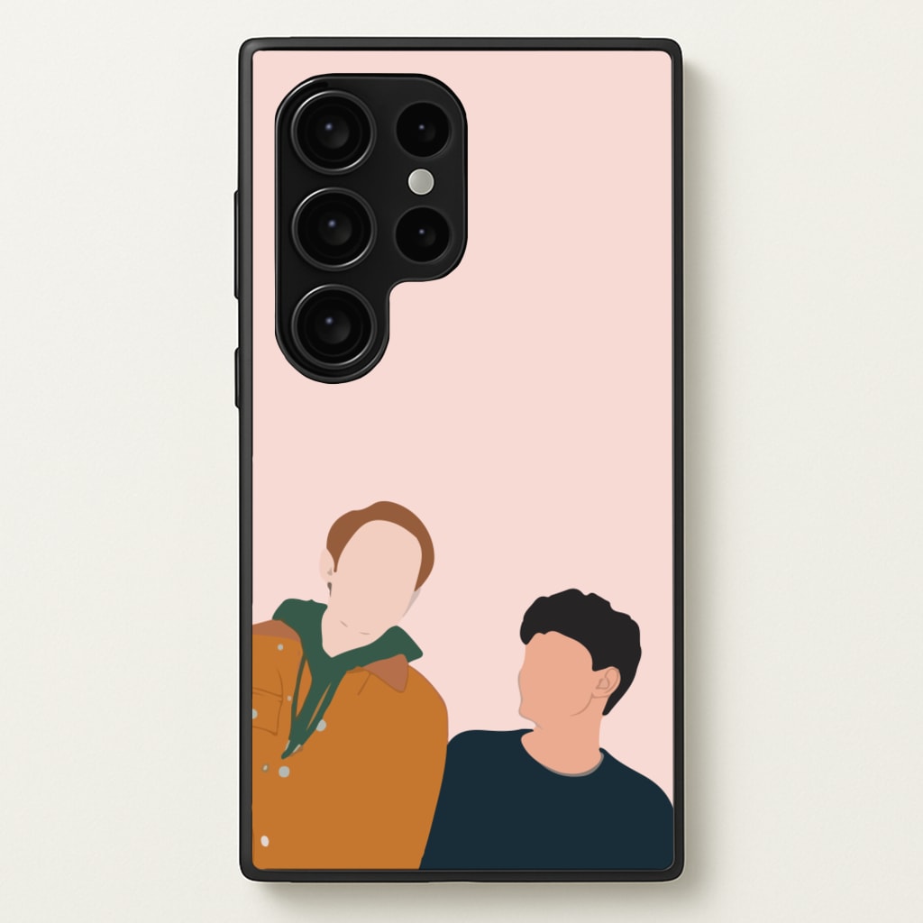 Nick And Charlie - Heart TV - Heartstopper Phone Case for Galaxy S24 Ultra