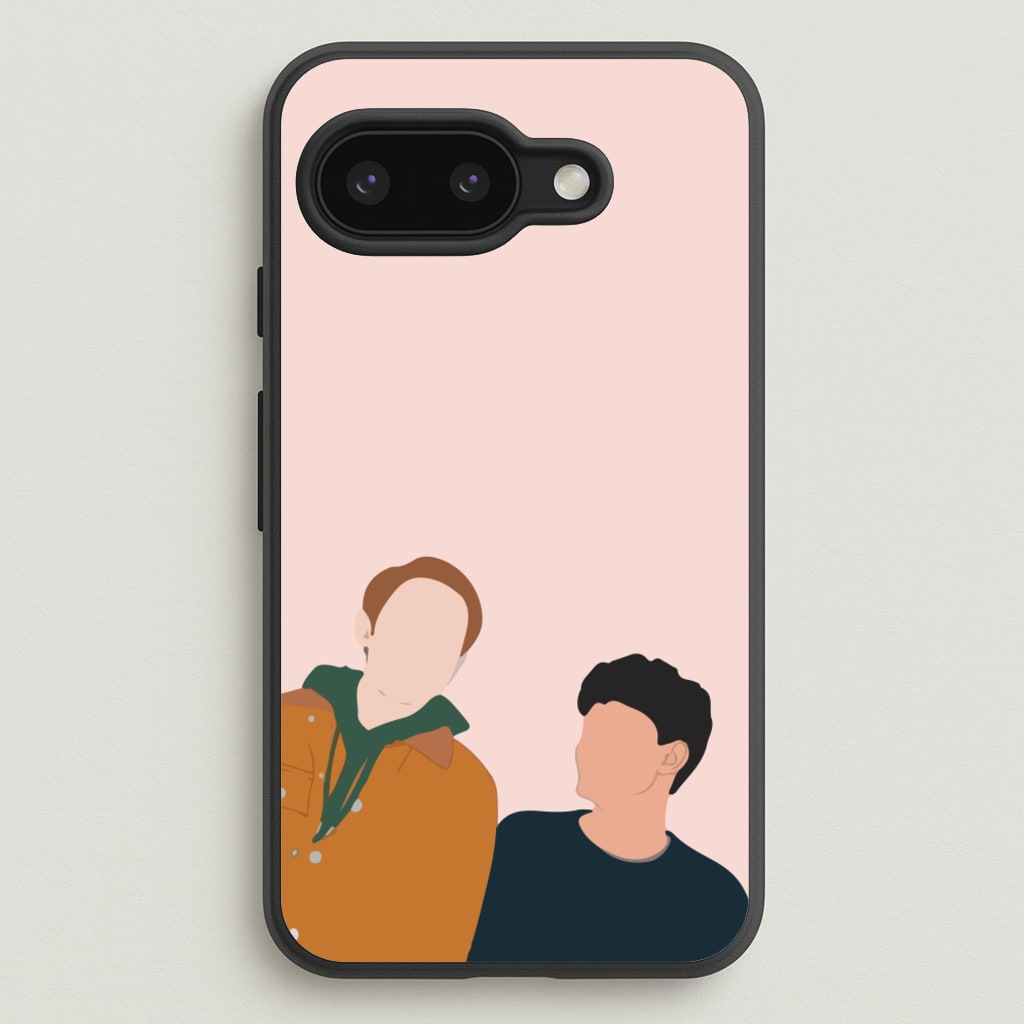 Nick And Charlie - Heart TV - Heartstopper Phone Case for Google Pixel 9a