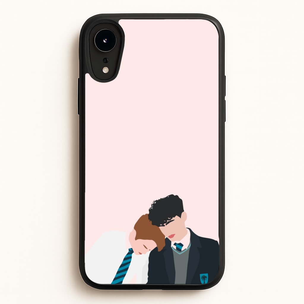 Nick And Charlie School Clothes - Heart TV - Heartstopper Phone Case for iPhone XR