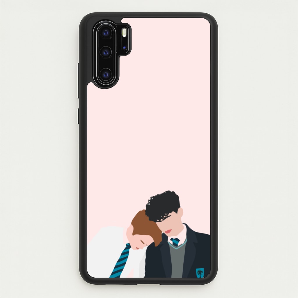 Nick And Charlie School Clothes - Heart TV - Heartstopper Phone Case for Huawei P30 Pro