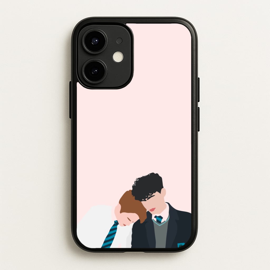 Nick And Charlie School Clothes - Heart TV - Heartstopper Phone Case for iPhone 12 Mini