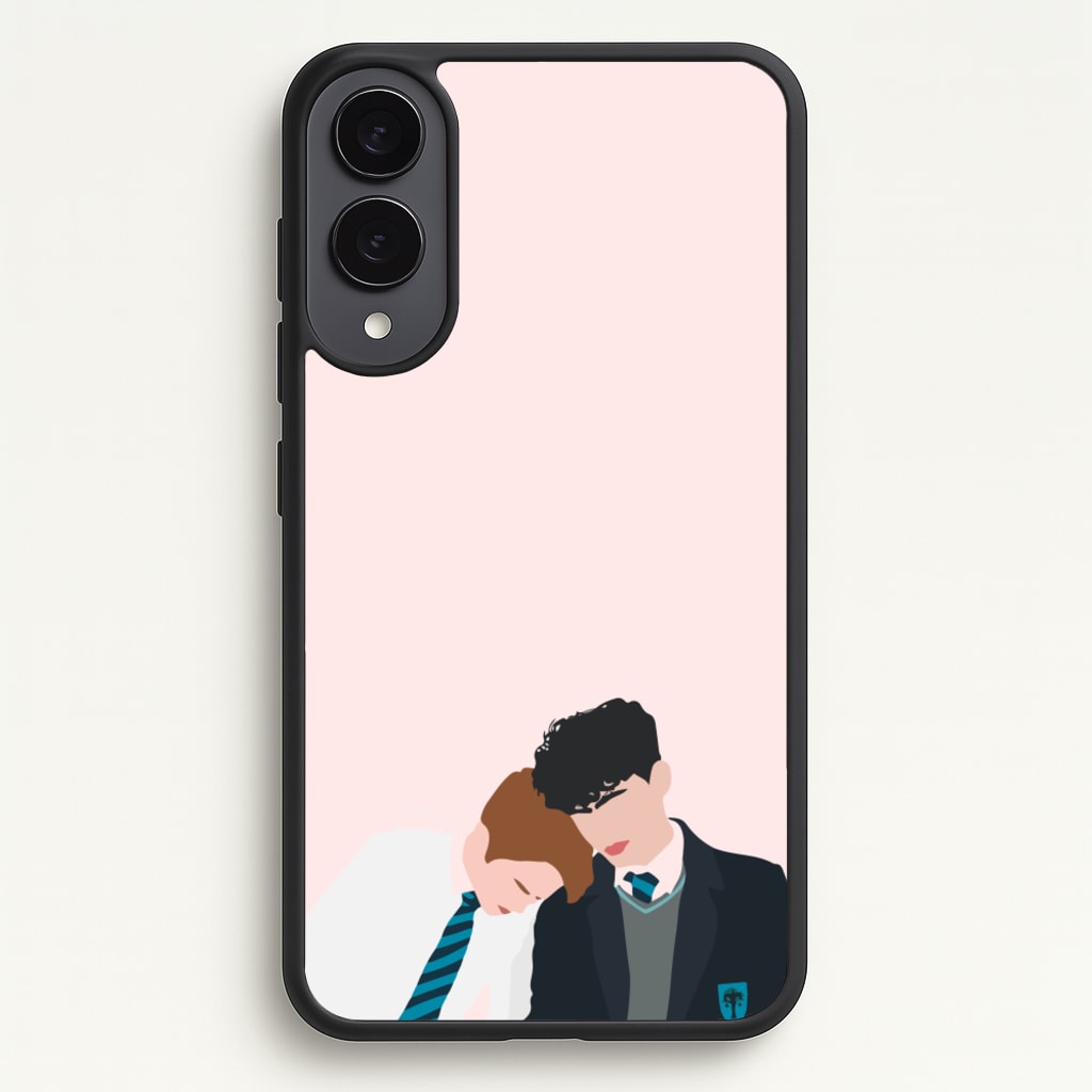 Nick And Charlie School Clothes - Heart TV - Heartstopper Phone Case for Galaxy S25 Edge