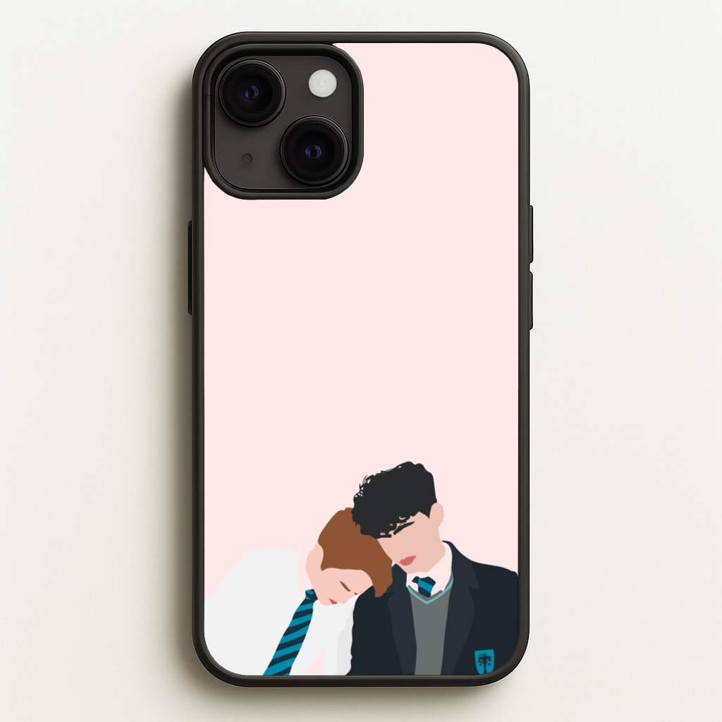 Nick And Charlie School Clothes - Heart TV - Heartstopper Phone Case for iPhone 13 Mini