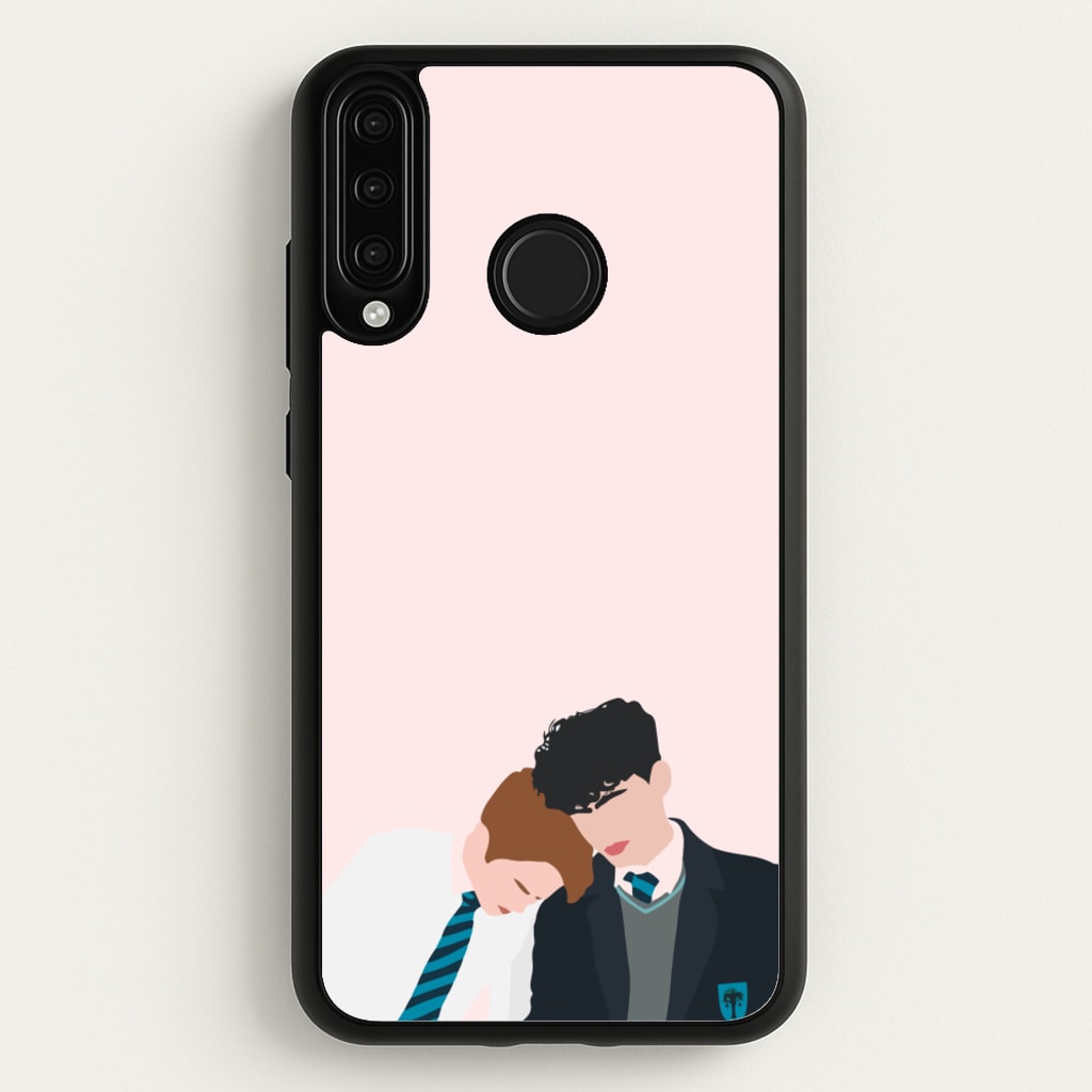 Nick And Charlie School Clothes - Heart TV - Heartstopper Phone Case for Huawei P30 Lite