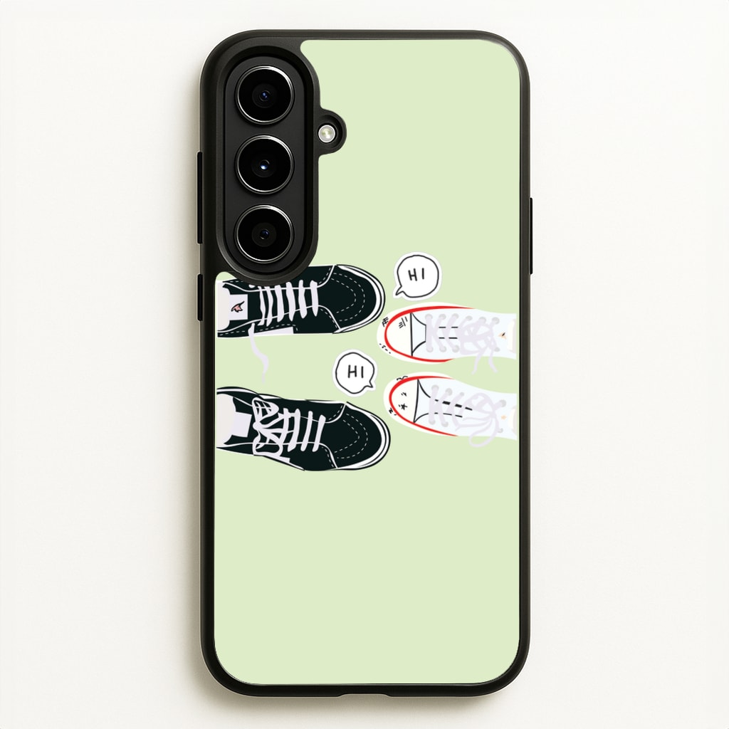 Hi - Heart TV - Heartstopper Phone Case for Galaxy A56