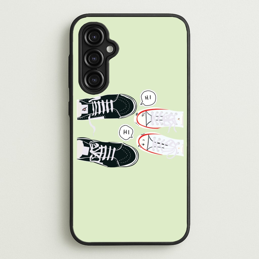 Hi - Heart TV - Heartstopper Phone Case for Galaxy A14