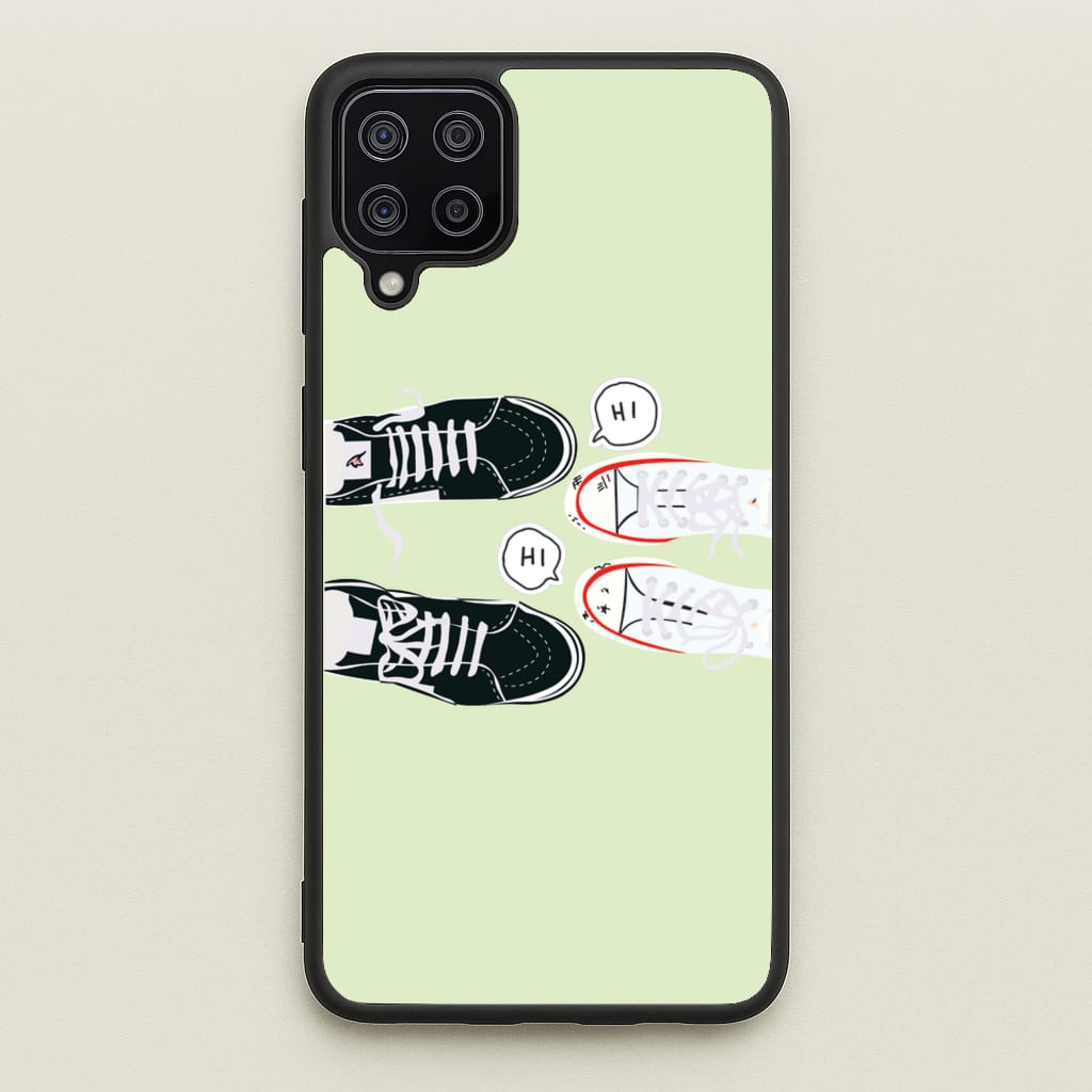 Hi - Heart TV - Heartstopper Phone Case for Galaxy A12