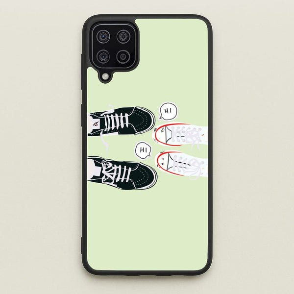 Hi - Heart TV - Heartstopper Phone Case for Galaxy A12
