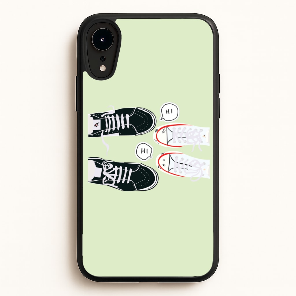 Hi - Heart TV - Heartstopper Phone Case for iPhone XR
