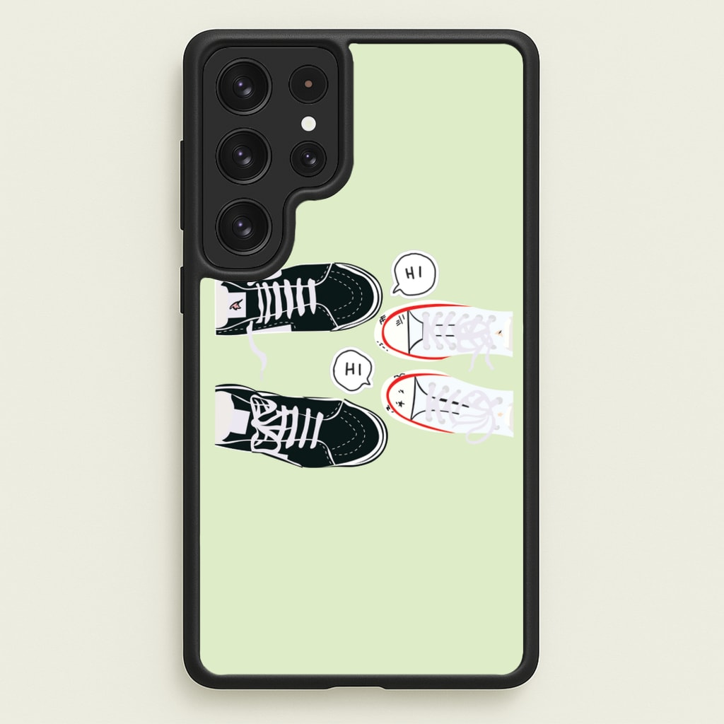 Hi - Heart TV - Heartstopper Phone Case for Galaxy S22 Ultra