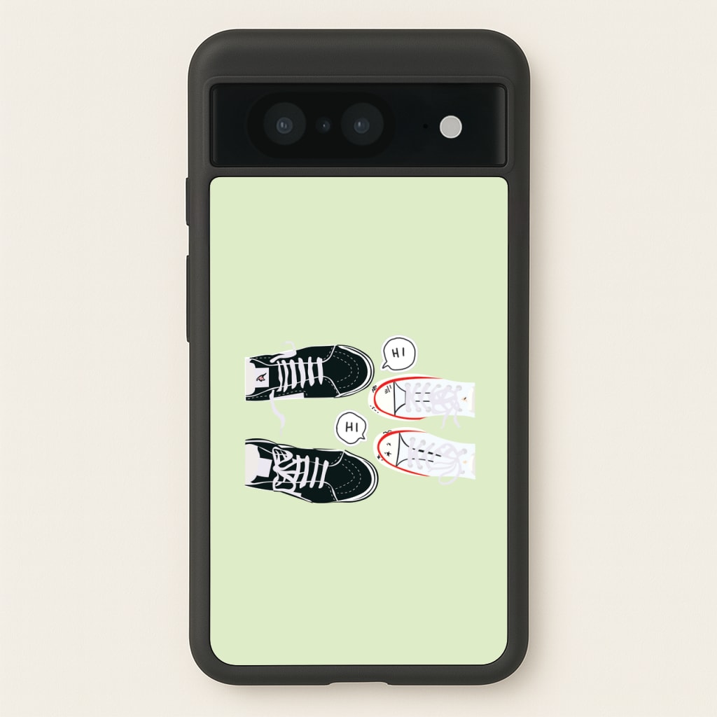 Hi - Heart TV - Heartstopper Phone Case for Google Pixel 8