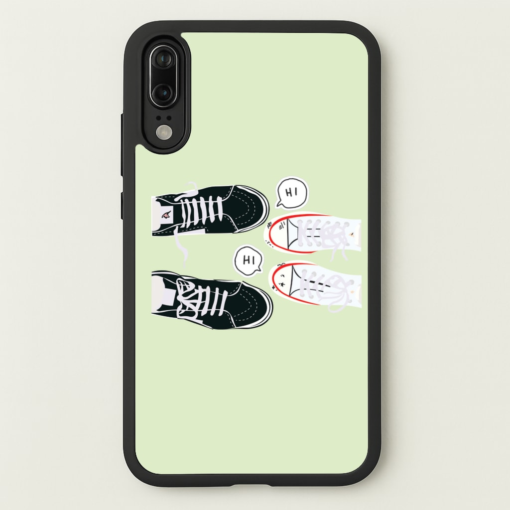 Hi - Heart TV - Heartstopper Phone Case for Huawei P20