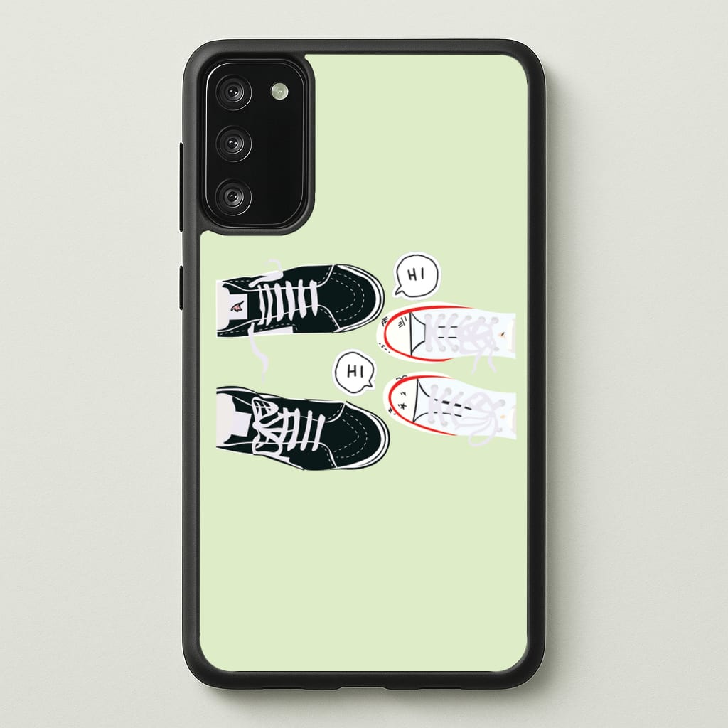 Hi - Heart TV - Heartstopper Phone Case for Galaxy S20