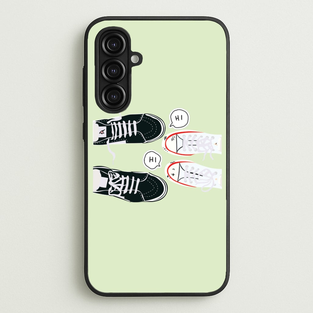 Hi - Heart TV - Heartstopper Phone Case for Galaxy A16