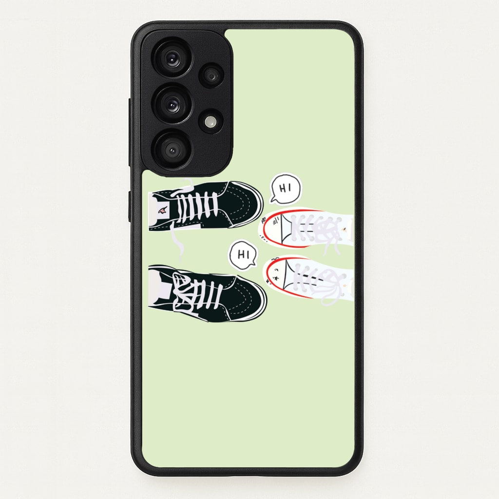Hi - Heart TV - Heartstopper Phone Case for Galaxy A33